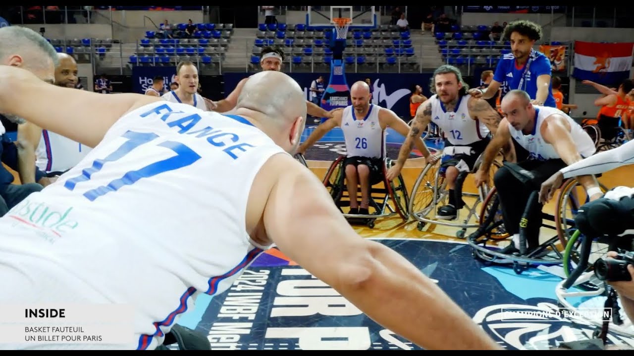 INSIDE – Équipe de France de basket fauteuil – Champions d’Exception#50